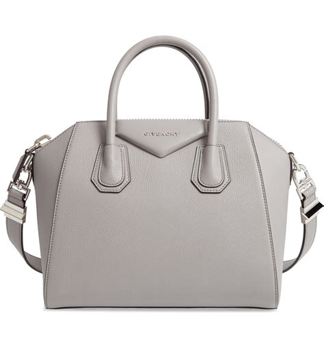 mini givenchy antigona grey|givenchy antigona small price.